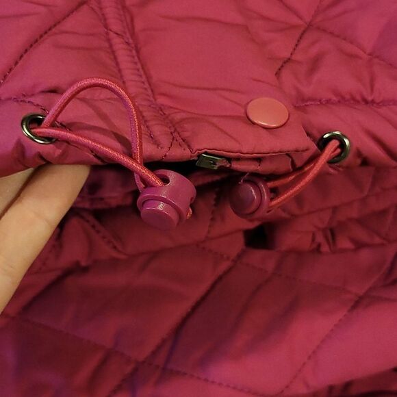 💲2️⃣0️⃣ Bundled ✔️Boxy Puffer Jacket in Pink Md - Picture 6 of 8